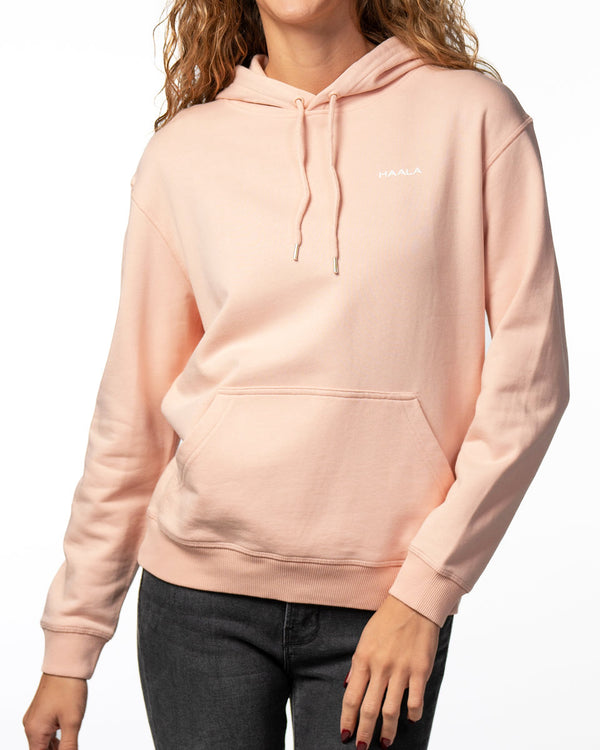 Hooded Sweatshirt: Pink (FT)